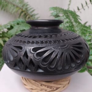 Cántaro nigua grande calado flores