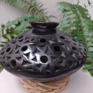 Cántaro nigua calado circulos y triangulos