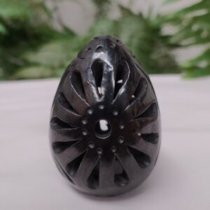 Mini lámpara de huevo calado de flores