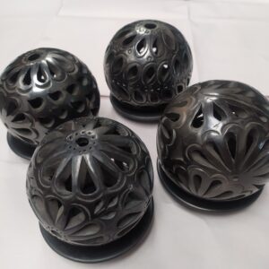 Lámparas esferas chicas con diferentes diseños