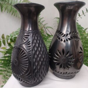 Florero de boca ancha