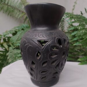 Florero de boca alta lisa