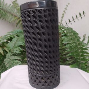 Florero cilindrico grande