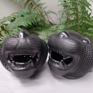 Cabeza de jaguar labrado