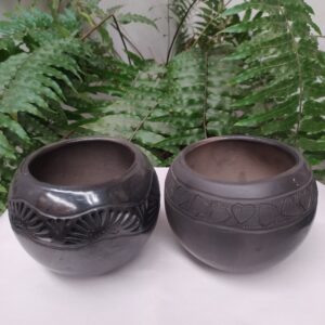 Macetero con borde de diferentes diseños