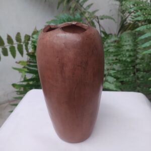 Florero tibor boca de trebol