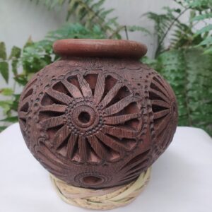 Cántaro mediano grabado